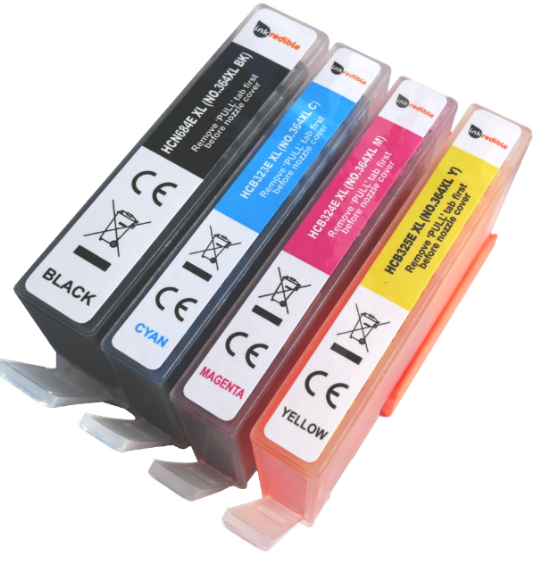 Ink cartridges original and refilled